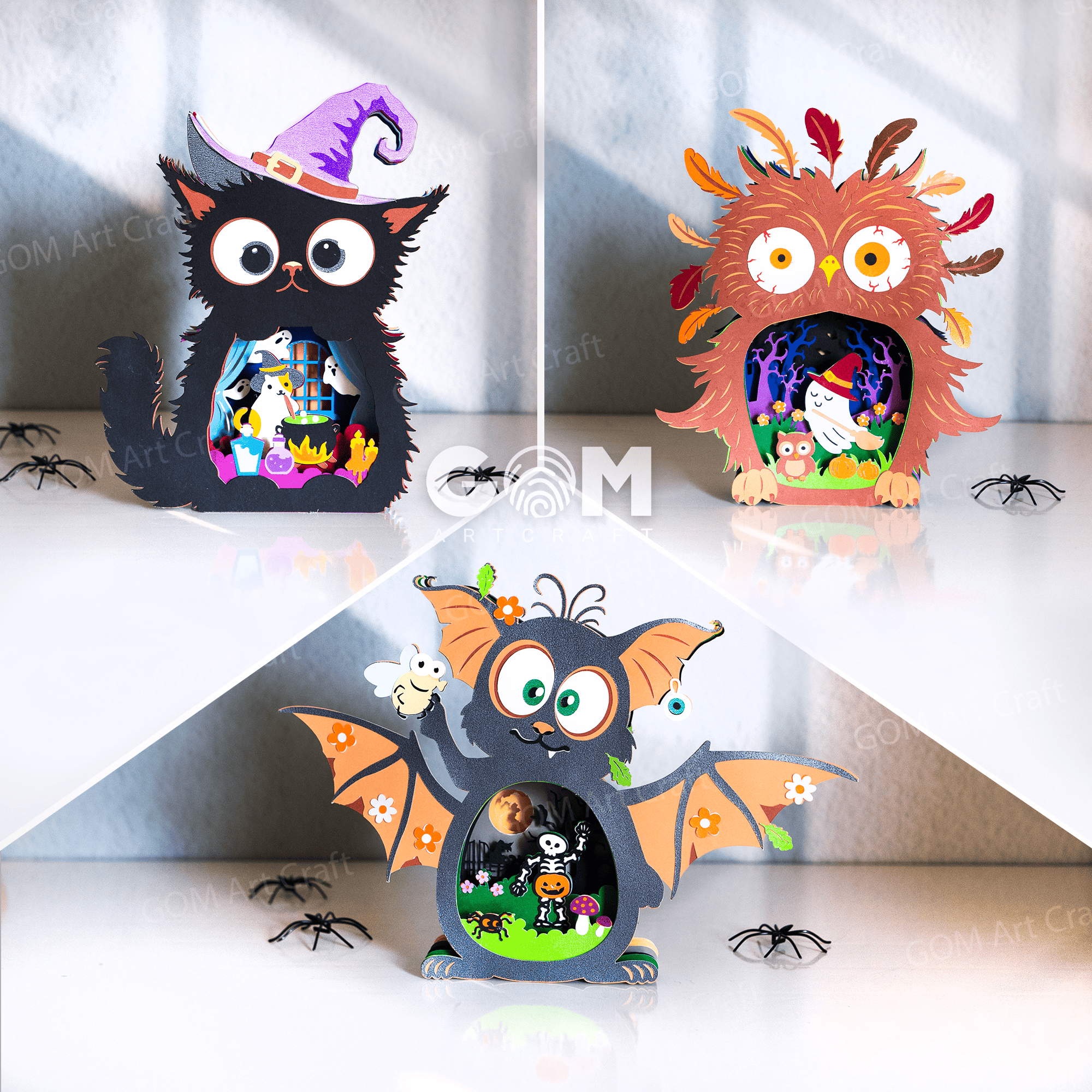 Set 3 Card Halloween